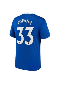 Chelsea Wesley Fofana #33 Fotballdrakt Hjemme Klær 2022-23 Korte ermer